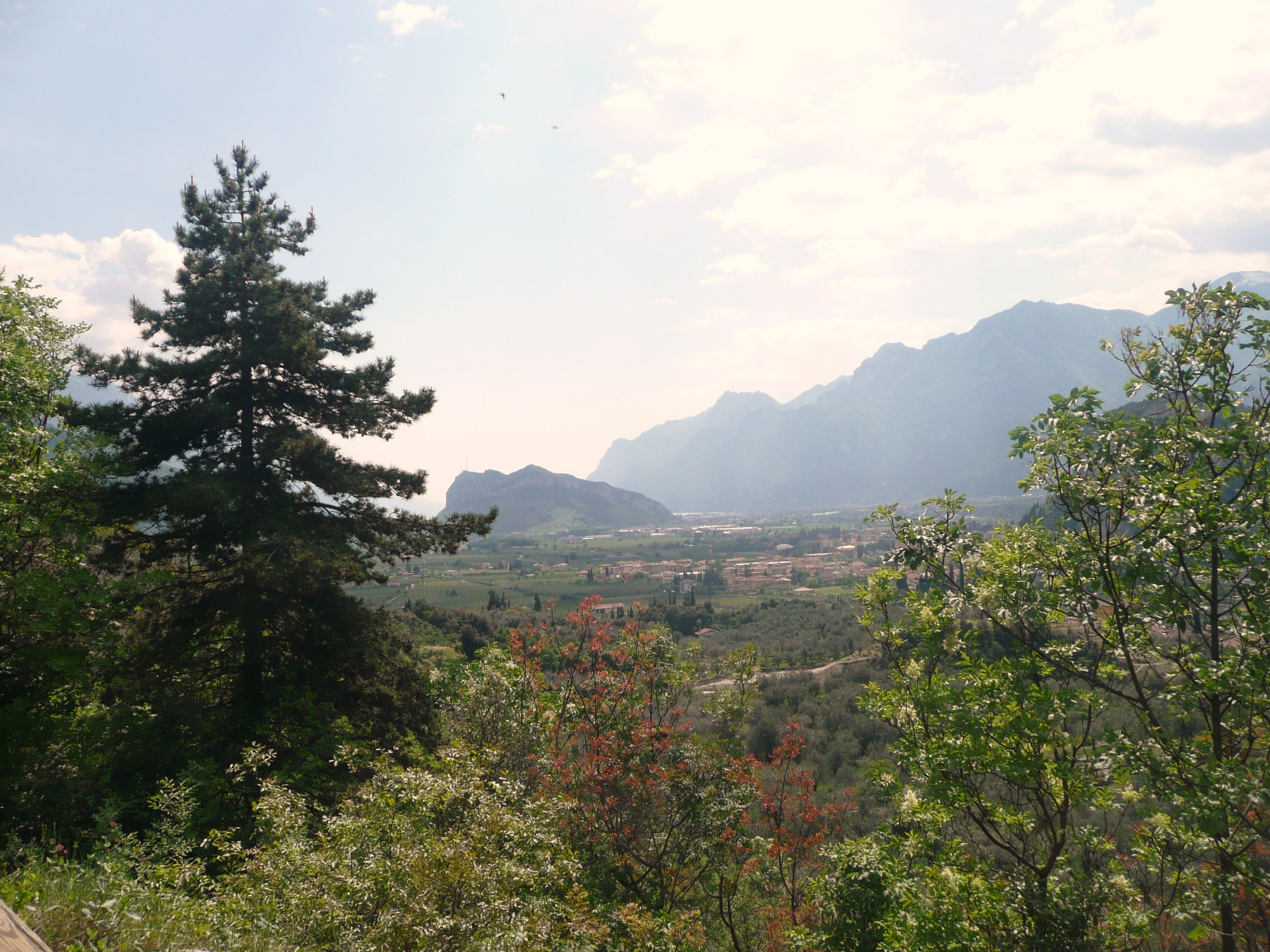Blick ins Tal vom Monte Baldo