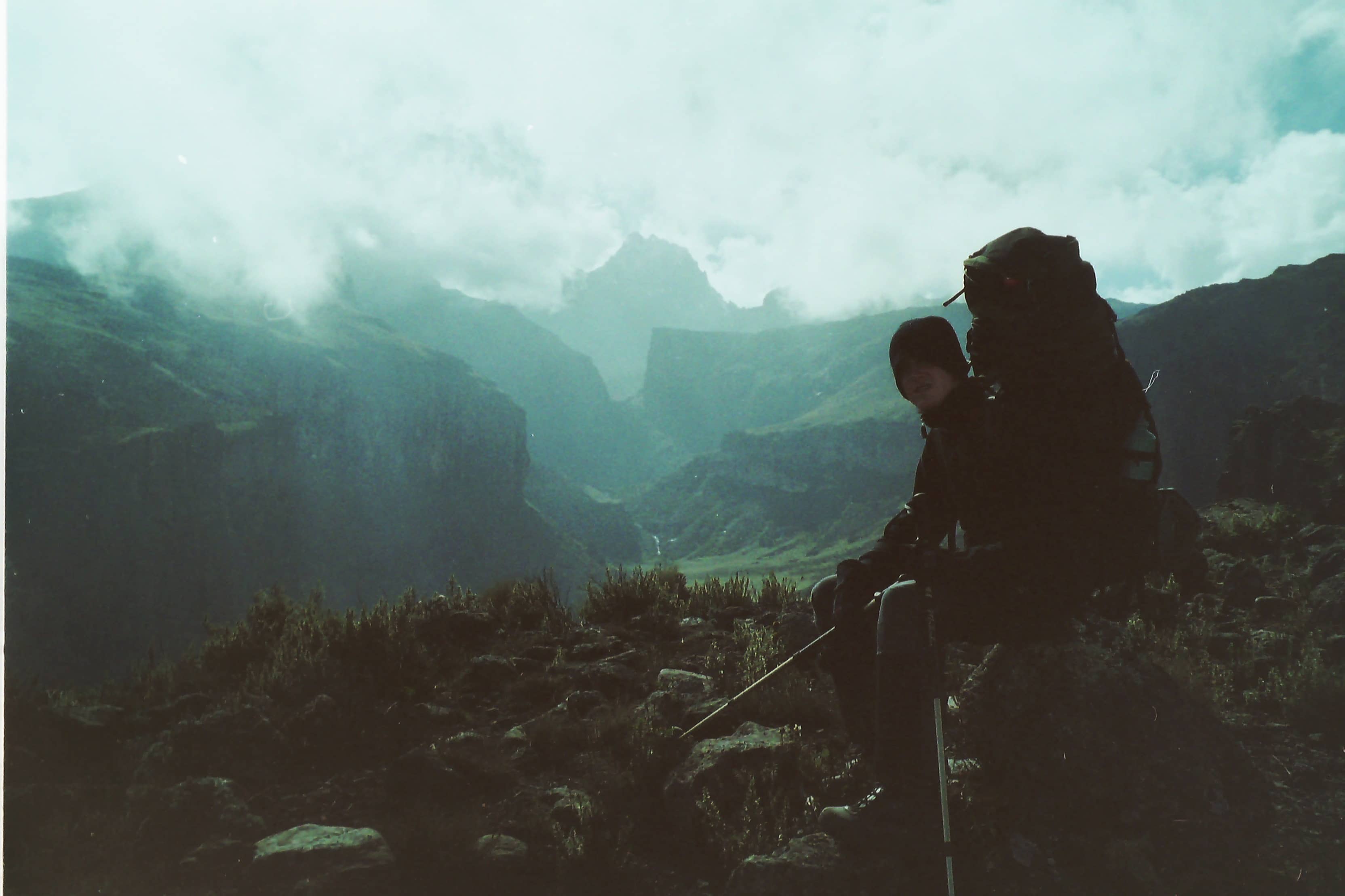 Panoramablick am Mount Kenya