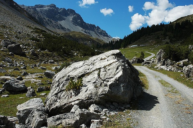 Mountainbike über den Passo Verva