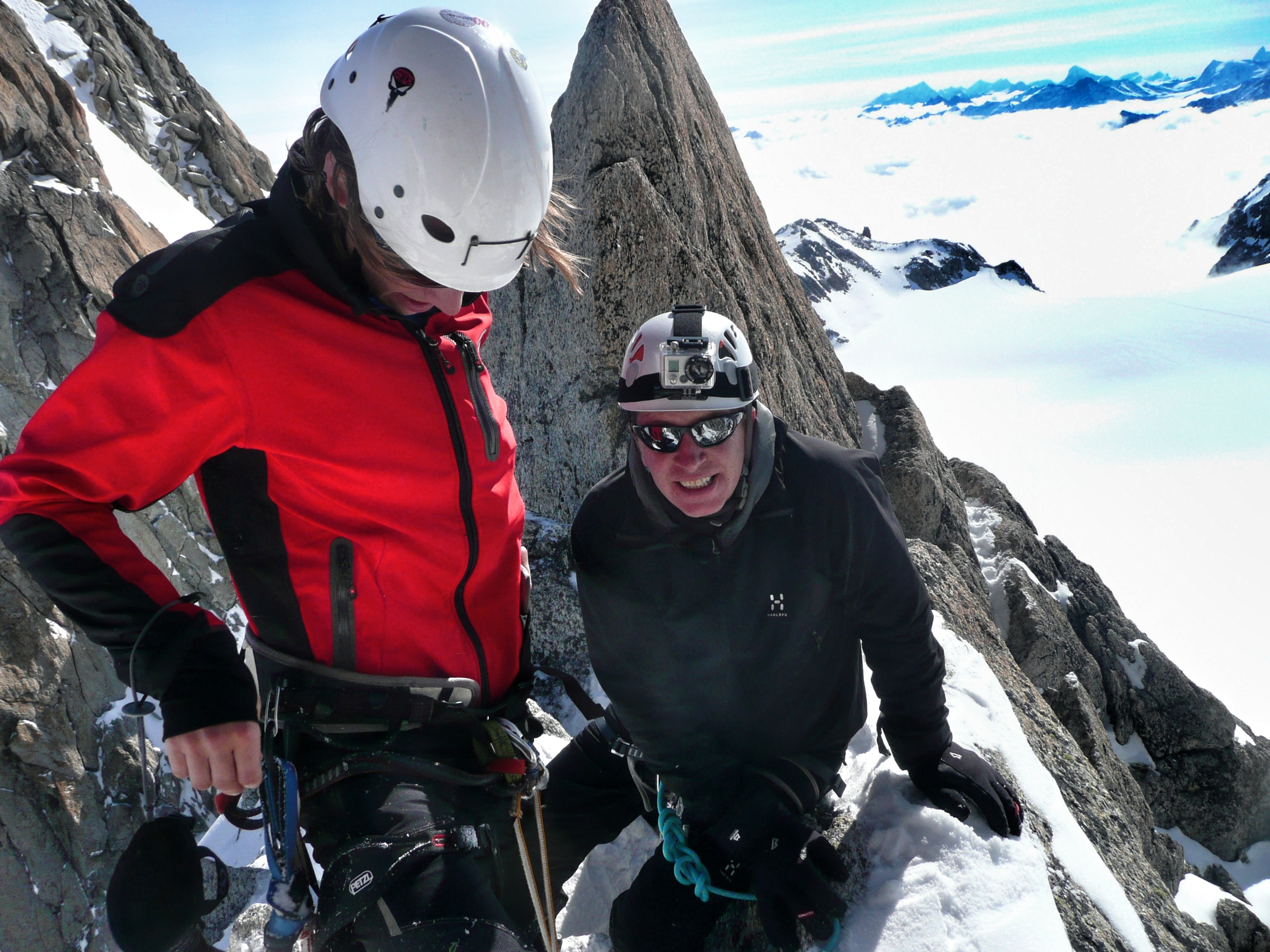 Aufstieg zur Aiguille du Tour
