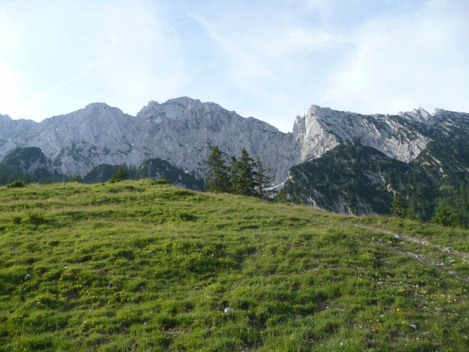 Mountainbike in den Kitzbühler Alpen zur Hohen Salve