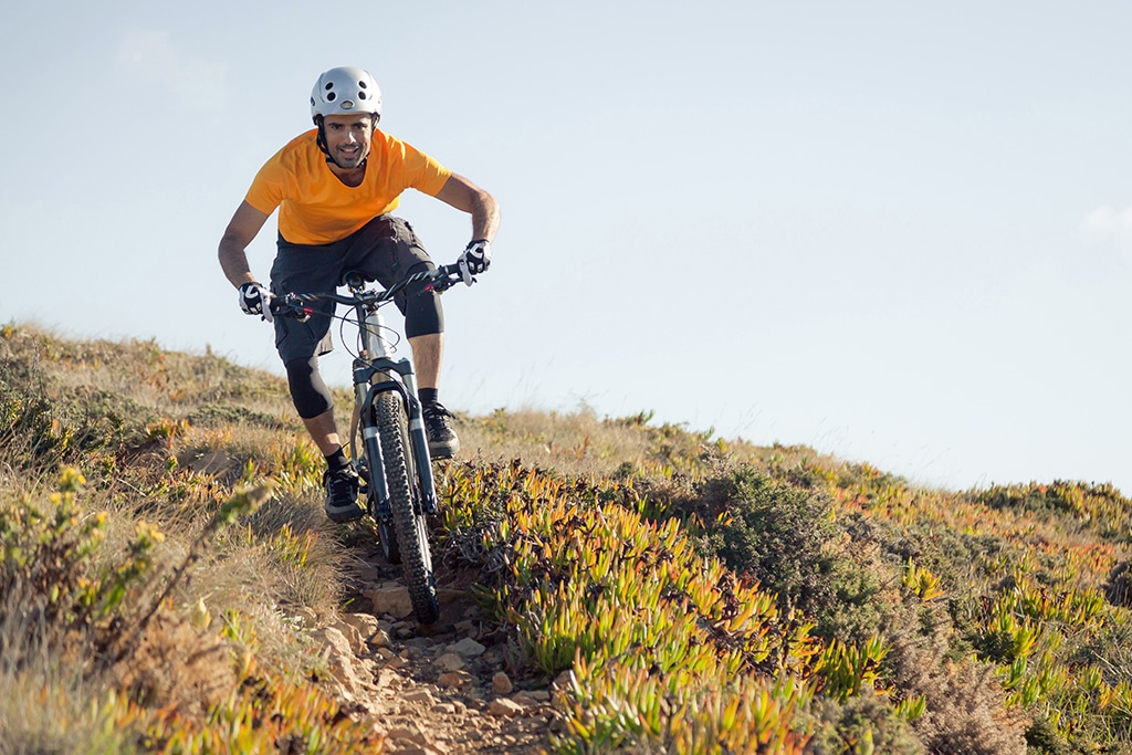 Mountainbike Stubaital - Traumrevier mit Blick auf den Habicht