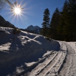 Wandern am Tegernsee: Winterwanderung zur Schwarzen Tenn Alm