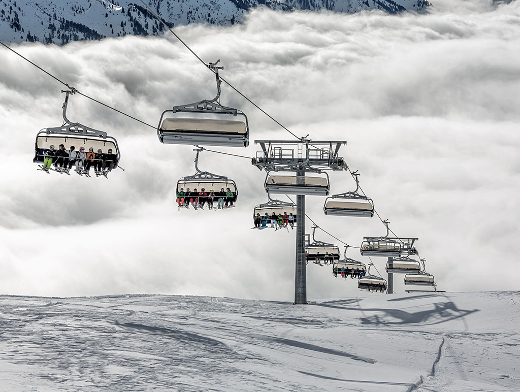 Skifahren im Zillertal