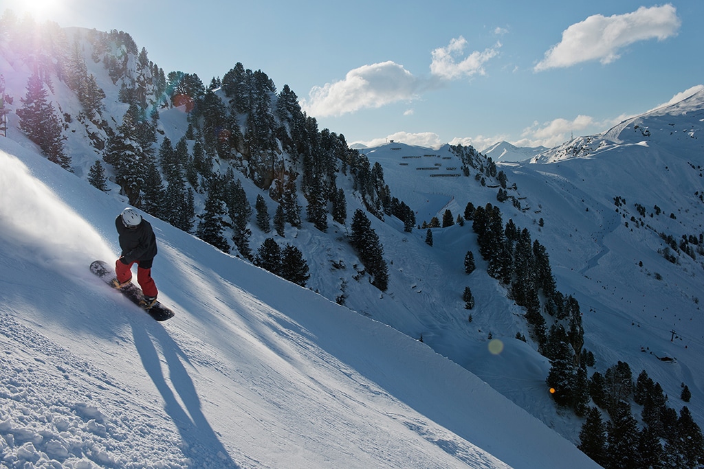Harakiri Piste im Skigebiet Mayrhofen