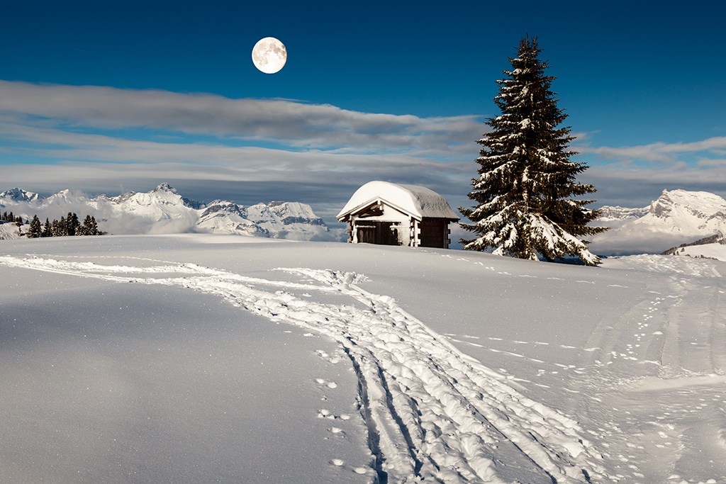 Wandern Kanton Zug im Winter