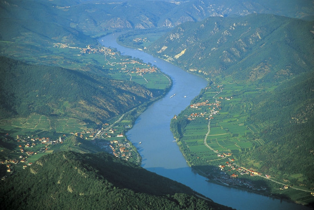 Die Donau in Österreich