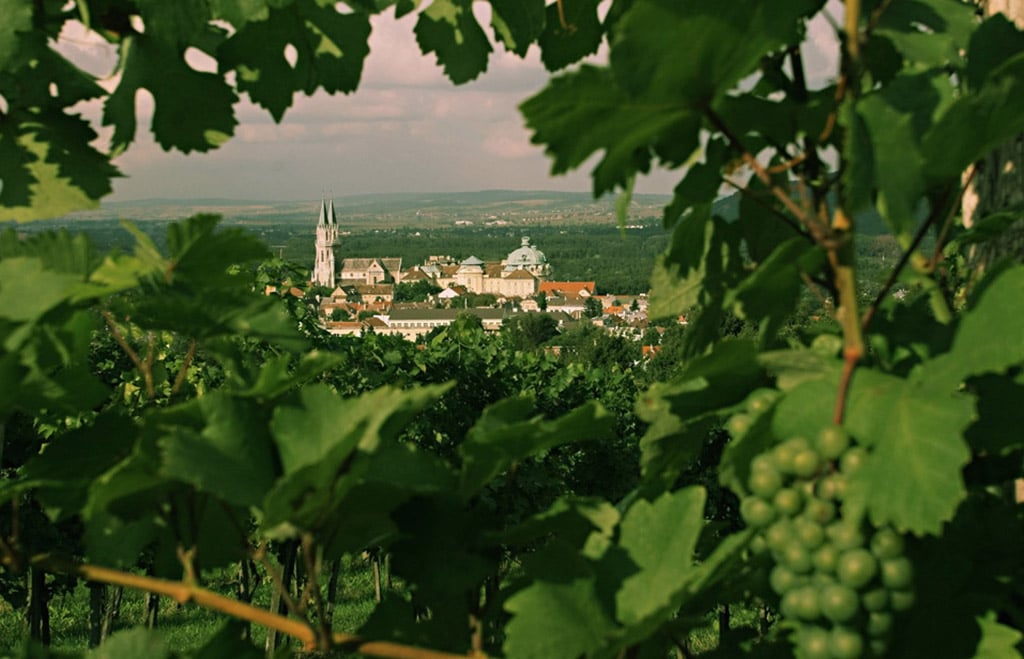 Blick auf Stift Klosterneuburg