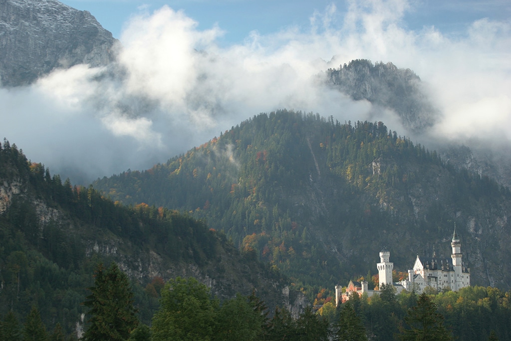 Schloss Neuschwanstein in Bayerisch Schwaben