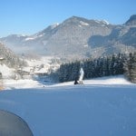 Der Skilift Kaiserblick / Sachrang im Berchtesgadener Land