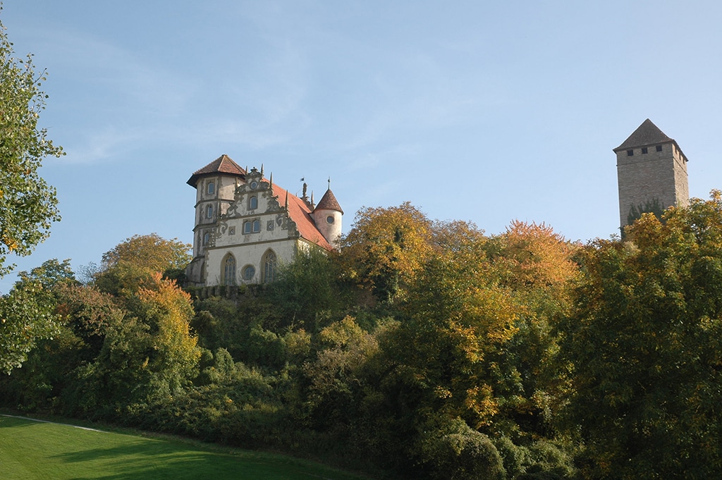 Blick auf Schloss Liebenstein in Neckarwestheim (c) Touristikgemeinschaft HeilbronnerLand