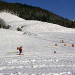 Die Skilifte Weißbach Schneizlreuth an der Alpenstraße