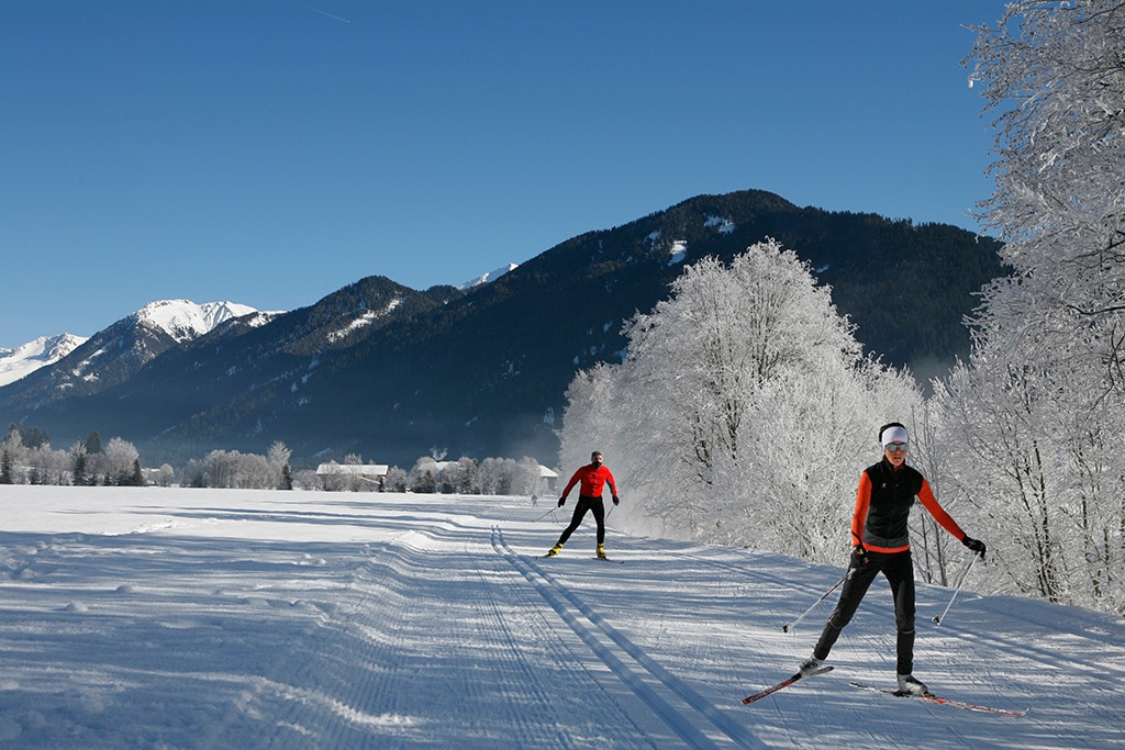 Langlaufen im Gsiersertal