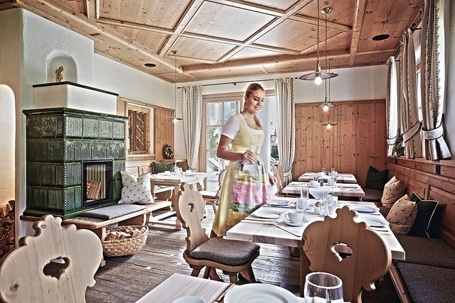 Frühstücksraum im Rivus Saalfelden Leogang