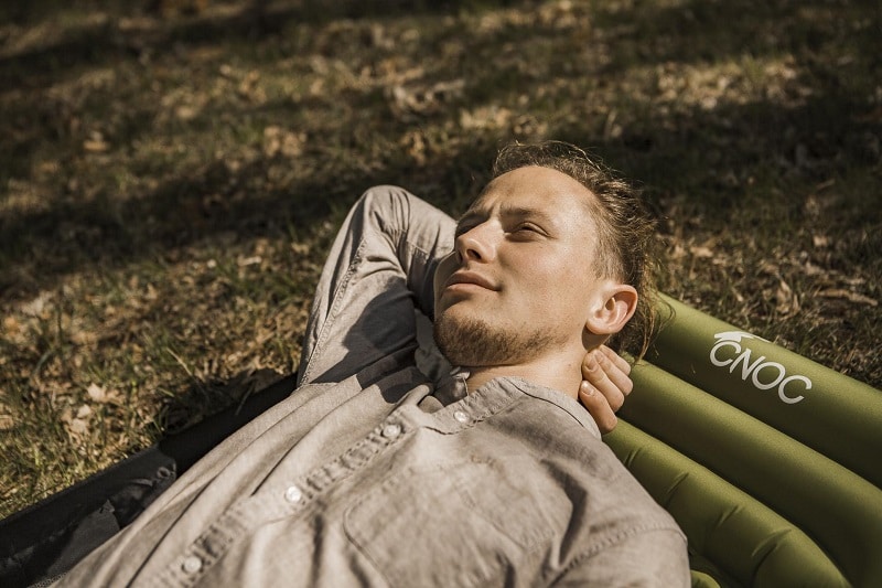 CNOC Isomatte aufblasbar Camping WEB