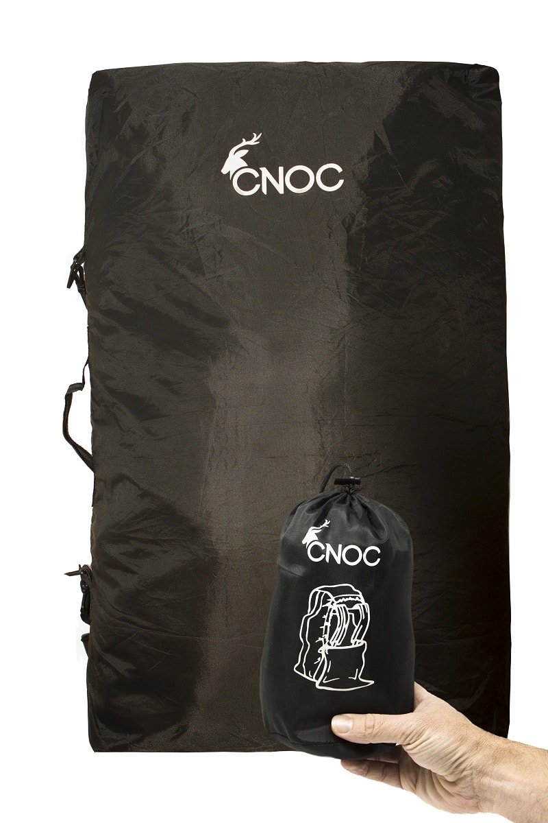 CNOC rucksack cover Test