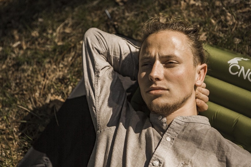 CNOC aufblasbare Isomatte Camping WEB