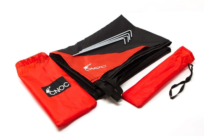 Wasserdichte ultraleichte Picknickdecke Set WEB